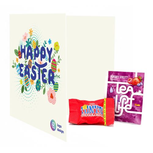 Paskekort med Tiny Tony og tepose - Billede 2