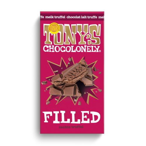 Tony’s Chocolonely fyldt chokoladebar - Billede 4