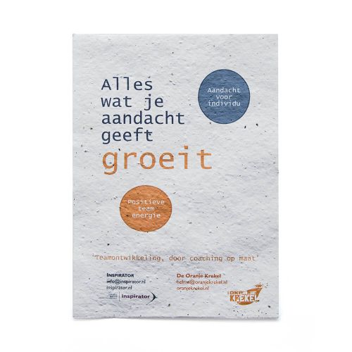 Frøpapir A5 | 200 g/m² - Billede 4