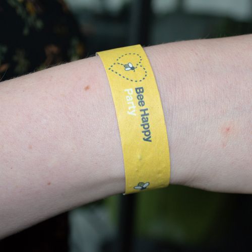 Frøpapir festivalarmbånd | 200 g/m² - Billede 2