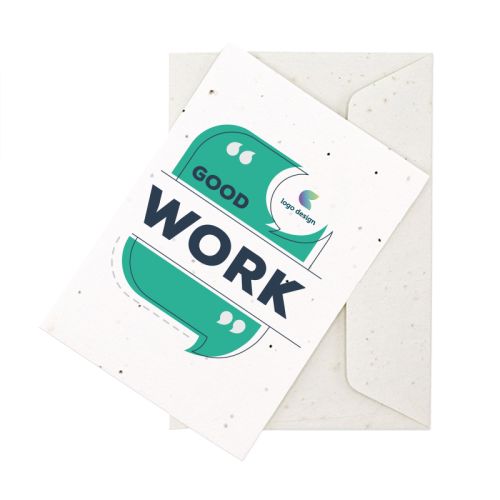 Frøpapirkort A6 - Billede 1