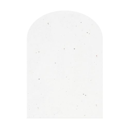 Frøpapirkort A5 halvrund | jul - Billede 2