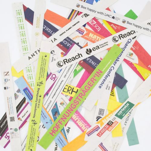 Frøpapir festivalarmbånd | 80 g/m² - Billede 2