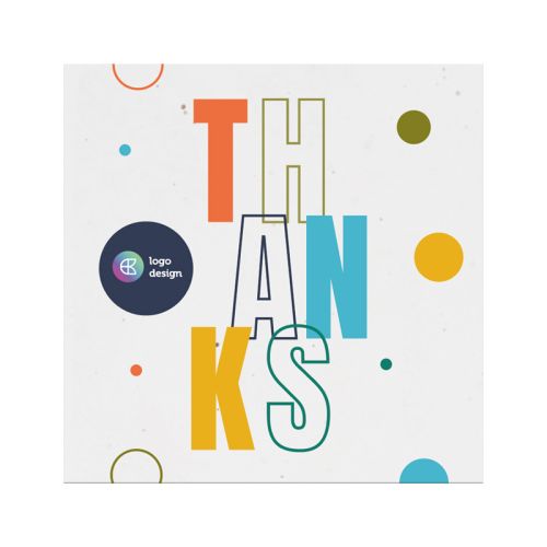 Frøpapirkort 21 x 21 cm - Bild 2