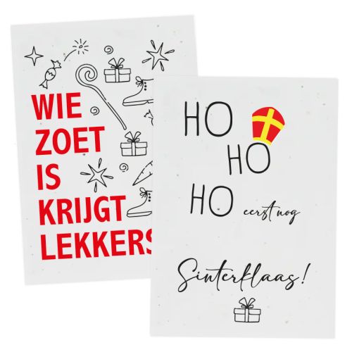 Frøpapir A6 Sankt Nikolaus | 200 g/m² - Billede 5