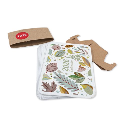 Froepapir kalender med fod - Billede 2