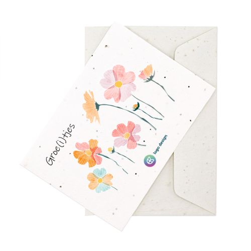 Frøpapirkort A6 - Billede 2