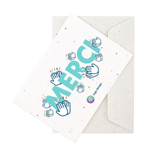 Frøpapirkort A6 - Billede 3