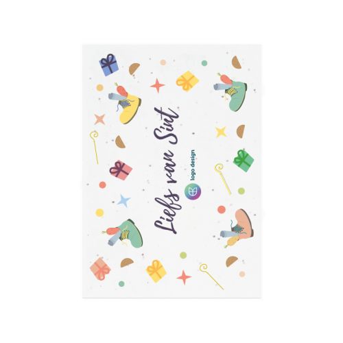 Frøpapir A6 Sankt Nikolaus | 200 g/m² - Billede 2