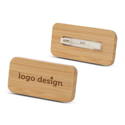 Bambus navneskilt - Billede 1