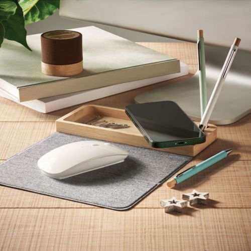 Bambus skrivebordsorganisator - Billede 7