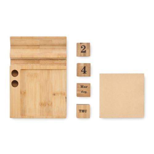 Skrivebordsorganizer i bambus - Billede 2