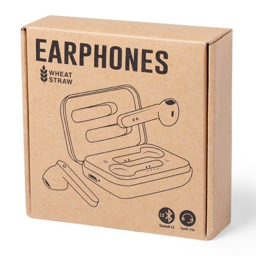 Trådløse ørepropper af hvedestraw - Billede 3