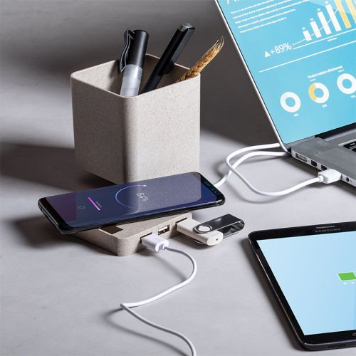 Penneholder i hvedestrå - Billede 5