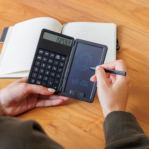 Lommeregner med LCD-skrivetablet - Billede 4