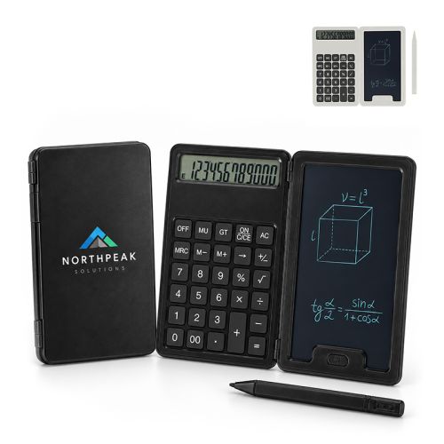 Lommeregner med LCD-skrivetablet - Billede 1