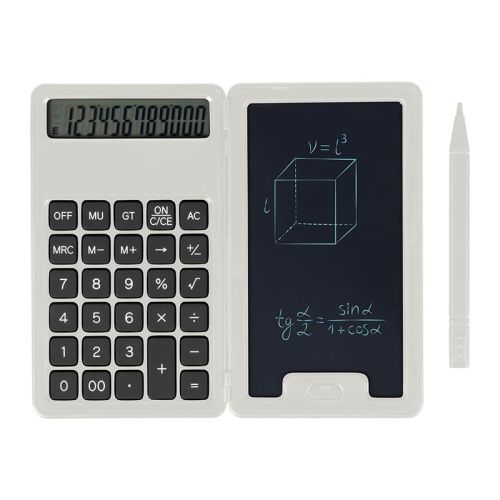 Lommeregner med LCD-skrivetablet - Billede 6