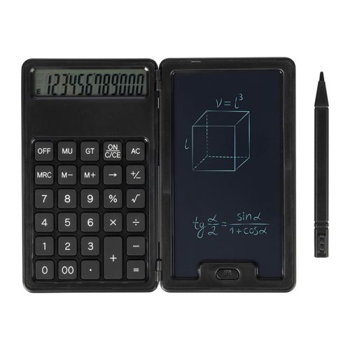 Lommeregner med LCD-skrivetablet - Billede 5
