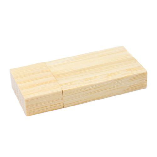 USB-stick af bambus 4 GB - Billede 3