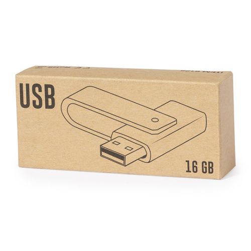 USB-stick af bambus - Billede 4
