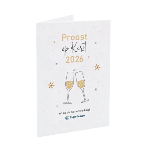 Froepapir julekort - Billede 1