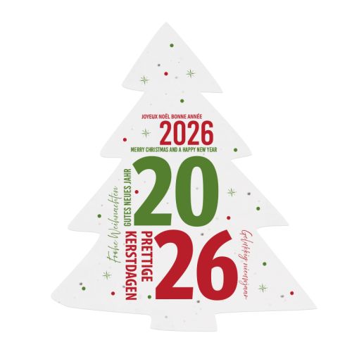 Froepapir juletrae A5 - Billede 1