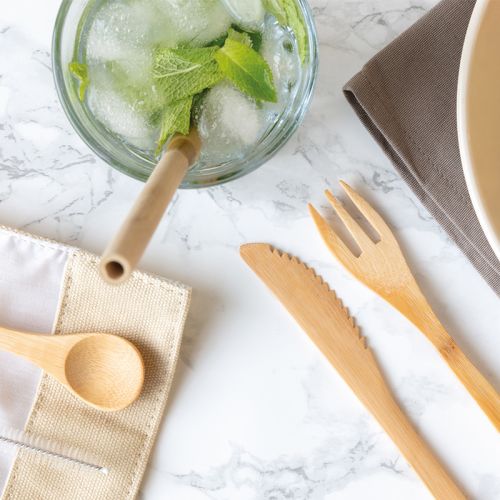 Bambus bestiksæt - Billede 5