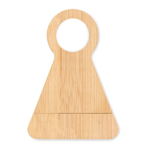 2-i-1 flaskeholder i bambus - Billede 4