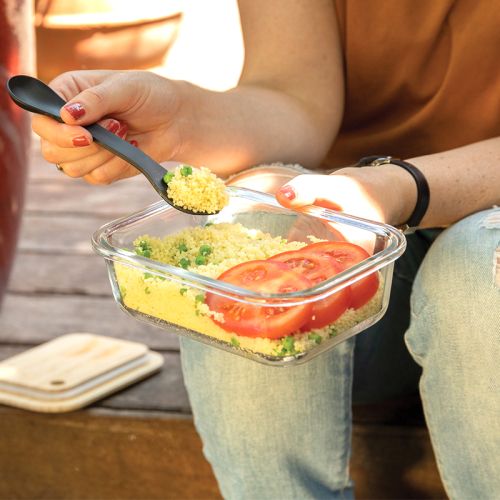 Madkasse i borosilikatglas - Billede 5