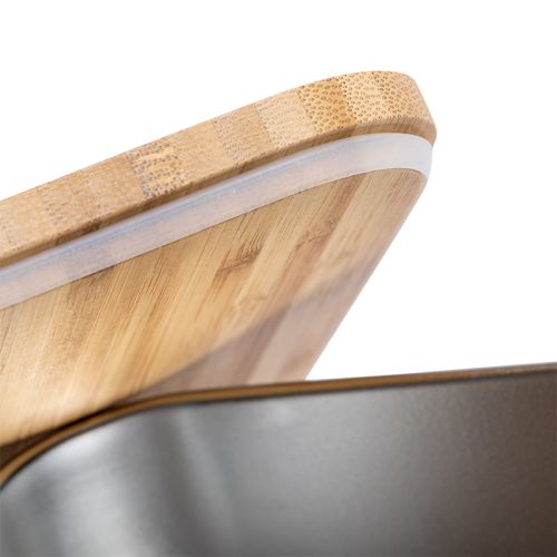 Madkasse i bambus og rustfrit stål - Billede 5