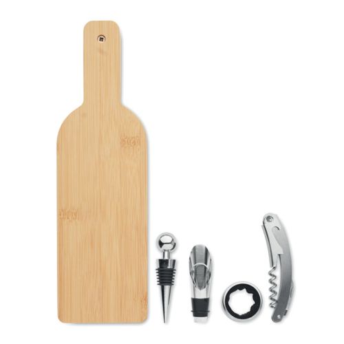 Vinset i bambus kasse - Billede 2