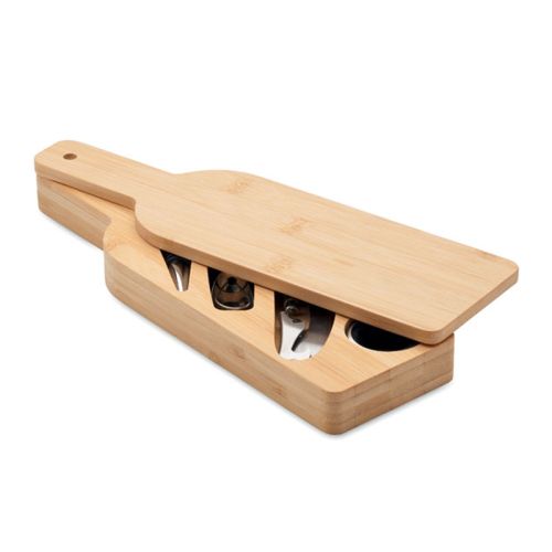 Vinset i bambus kasse - Billede 3