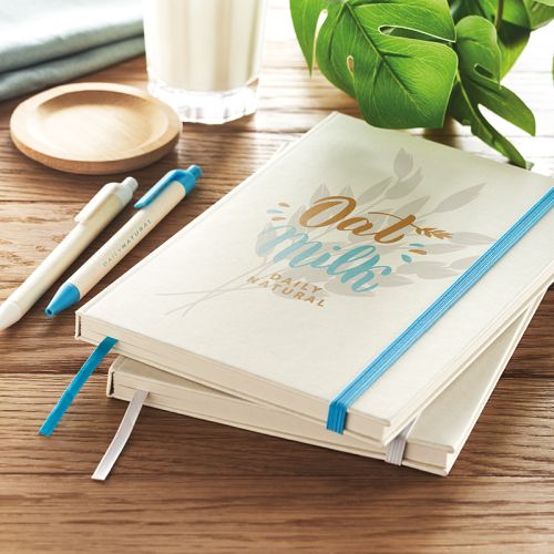 A5 notesbog af genanvendte mælkekartoner - Billede 9