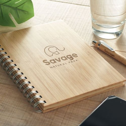 Bambus notesbog A5 - Billede 5