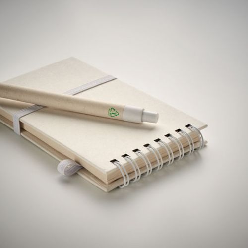 A6 notesbog af genanvendte mælkekartoner - Billede 9