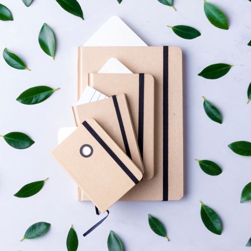 A5 notesbog af karton - Billede 9