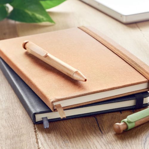 Notesbog med genanvendt omslag - Billede 6