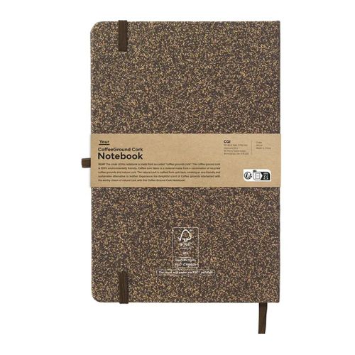 Notesbog af kaffegrums A5 - Billede 3