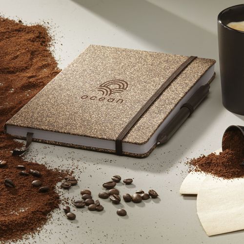 Notesbog af kaffegrums A5 - Billede 6