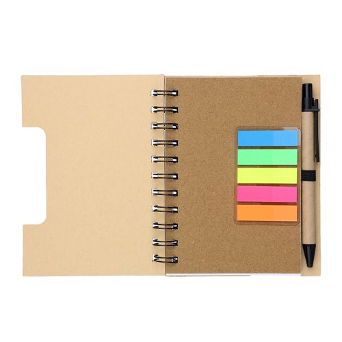 Notesbog med sticky notes - Billede 4