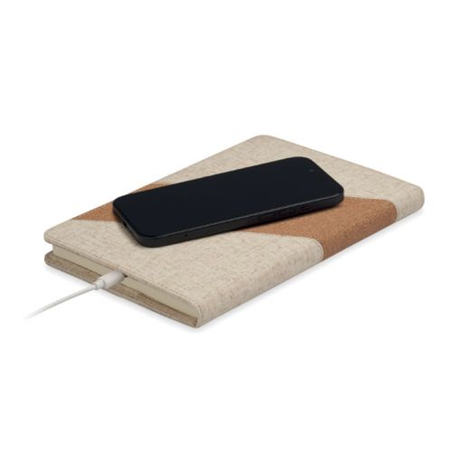 Notesbog med trådløs oplader - Billede 4