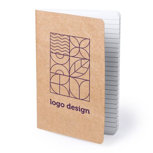 Notesbog i genanvendt karton - Billede 1