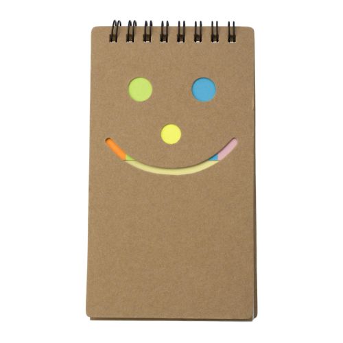 Notesbog med smiley - Billede 2