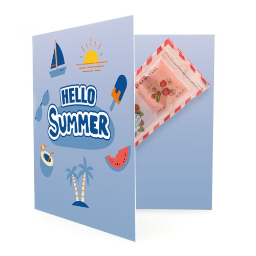 Unikt kort med sirup - Billede 1