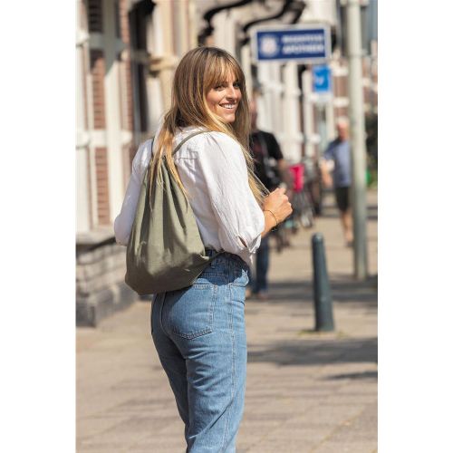 Genanvendt bomuldsrygsæk - Billede 9