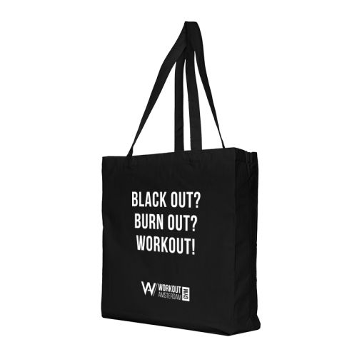 XL canvas shopper | sort - Billede 1