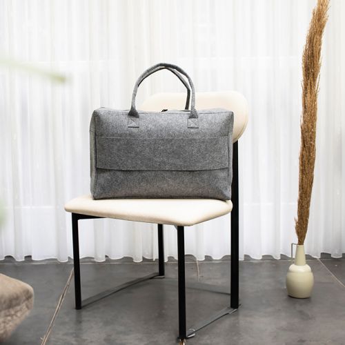 rpet filt rejsetaske - Billede 6