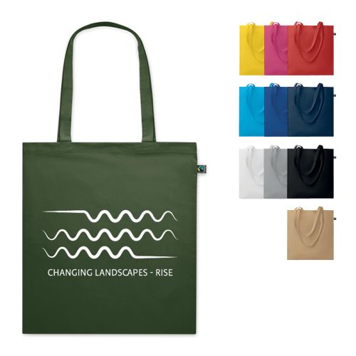 Fairtrade bærepose farvet - Billede 1