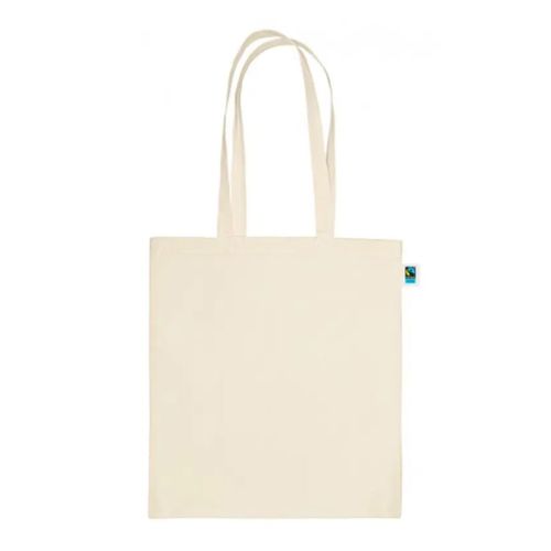 Ecru fairtrade taske | 150 gr./m2 - Billede 2