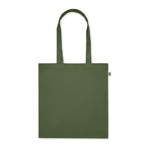 Fairtrade taske med sidefold - Billede 9